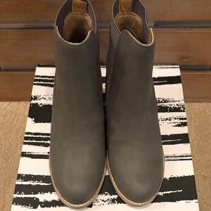 Dolce Vita Gray Ankle Boots